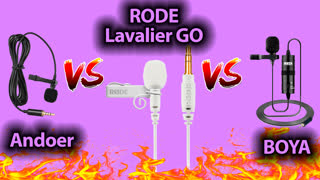 RODE Lavalier GO – обзор и сравнение с петличками Boya и Andoer