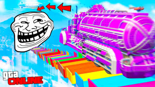 GTA 5 - ЭТО САМЫЙ АДСКИЙ СПУСК БЕЗ ТОРМОЗОВ ИЗ РАМП ! - СТЕНКА НА СТЕНКУ В ГТА 5 ОНЛАЙН